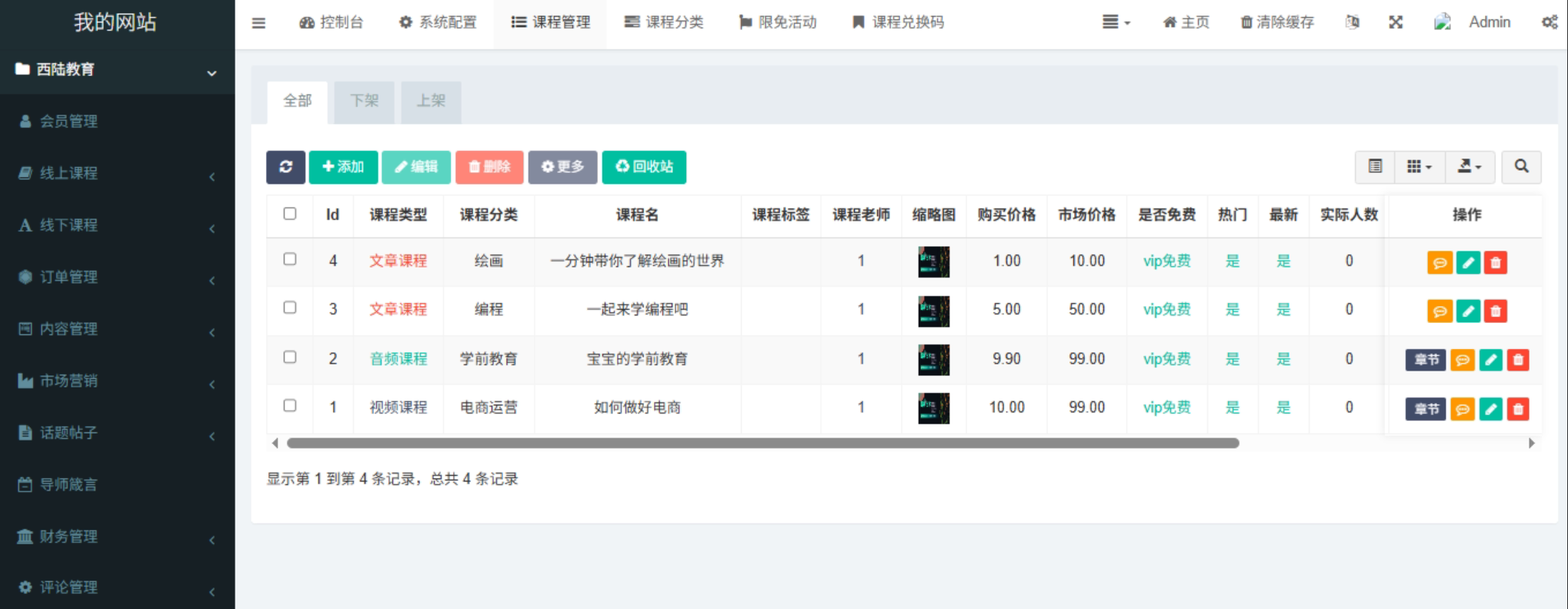图片[3] - 线上线下知识付费小程序源码 - 全开源