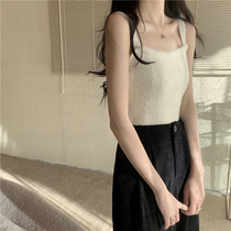 Furry harnesses vest woman autumn and winter style with slim fit inside the bottom-shirt with a padded jacket with thickened and warm plush blouse