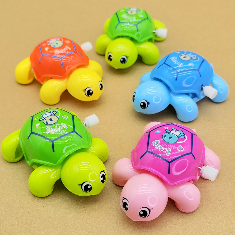 Net Red Upper Chord Clockwork Toy Small Turtle Emulation Animal Early Education Puzzle School Climbing Infant Boys Girl 1-4-Taobao