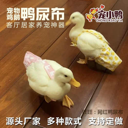 Разборка версии интернет -знаменитости Pet Goose Chicken Моча - это не влажная продукция Kell Duck Products Пакер подгузников.