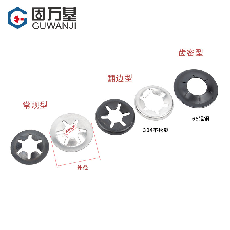 轴承夹挡圈怎么选？轴用止退挡圈3-10mm全解析-挡圈-淘宝百科网