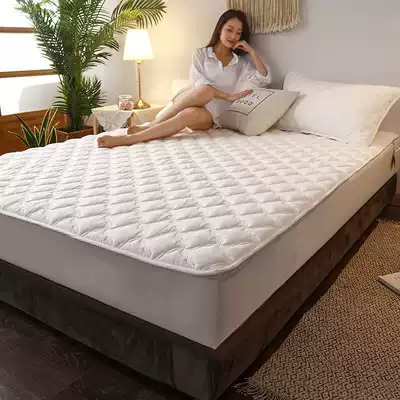 Class A antibacterial anti-mite cotton padded cotton bed hat single piece cotton non-slip mattress cover 2021 new summer