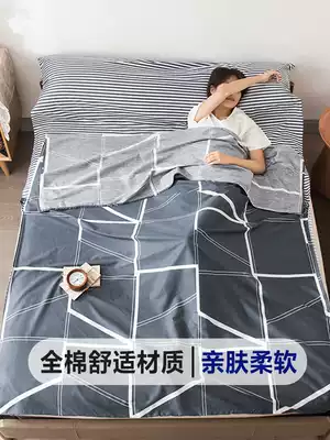 Cotton cotton hotel dirty sleeping bag outdoor spring and autumn thin single double portable Four Seasons general adult male