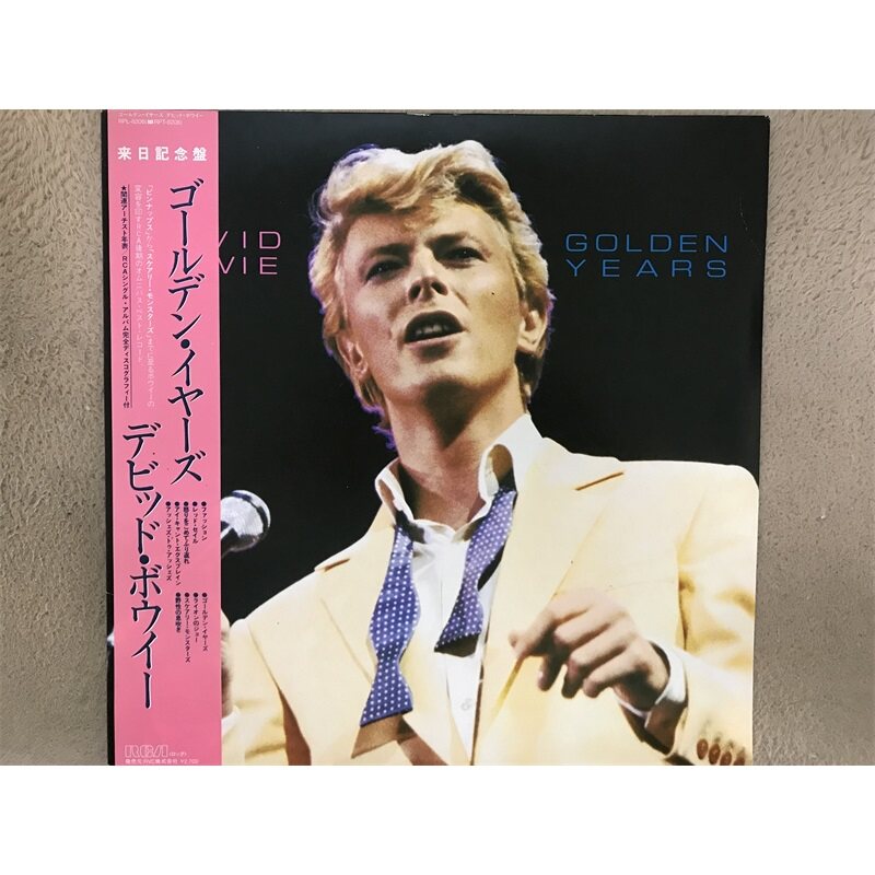 Дэвид Боуи David Bowie Golden Years 83 Years R Версия Первое издание виниловой пластинки LP Изображение 1