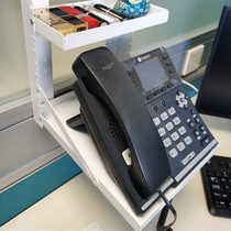 Desk screen wind station mounted desktop to include telephone shelf file placing frame bracket