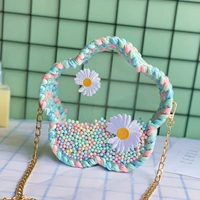 Зефир в цветочном стиле [пакет материалов + руководство] поставляется с цветными шариками + ромашками.