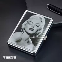 Аккумуляторная коробка для сигарет на 20 сигарет Мэрилин Монро