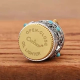 Мужская трехмерная ретро маленькая креативная зажигалка на керосине из грецкого ореха, подарок на день рождения