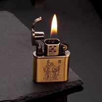 kerosene lighter men high-end wind proof personality pulley old retro custom custom engraving to boyfriend gift