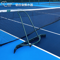 Aisi Aluminum Tennis Court Pusher Scraper Basketball Court Wiper Outdoor Field Pusher Rubber Strip