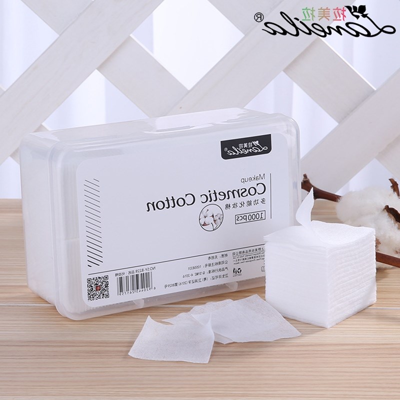 Latin America La customizing fine provincial water 1000 pieces of makeup cotton beauty makeup unwoven cotton sheet New packaging B228