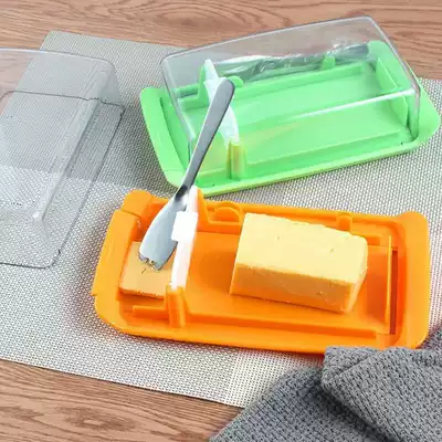 Cream storage box cream cut box lid Butter Box storage box baking CHEESE CHEESE Cheese splitter butter butter preservation