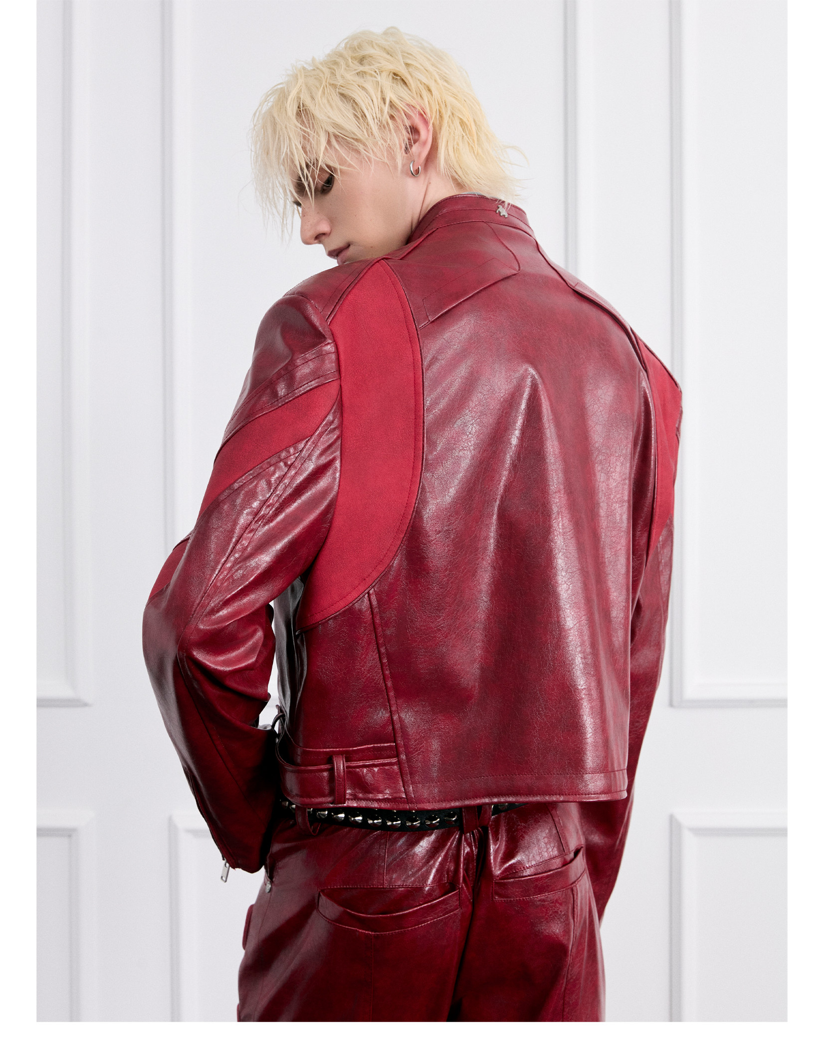 FACEON LAB Akira Cropped Biker Jacket