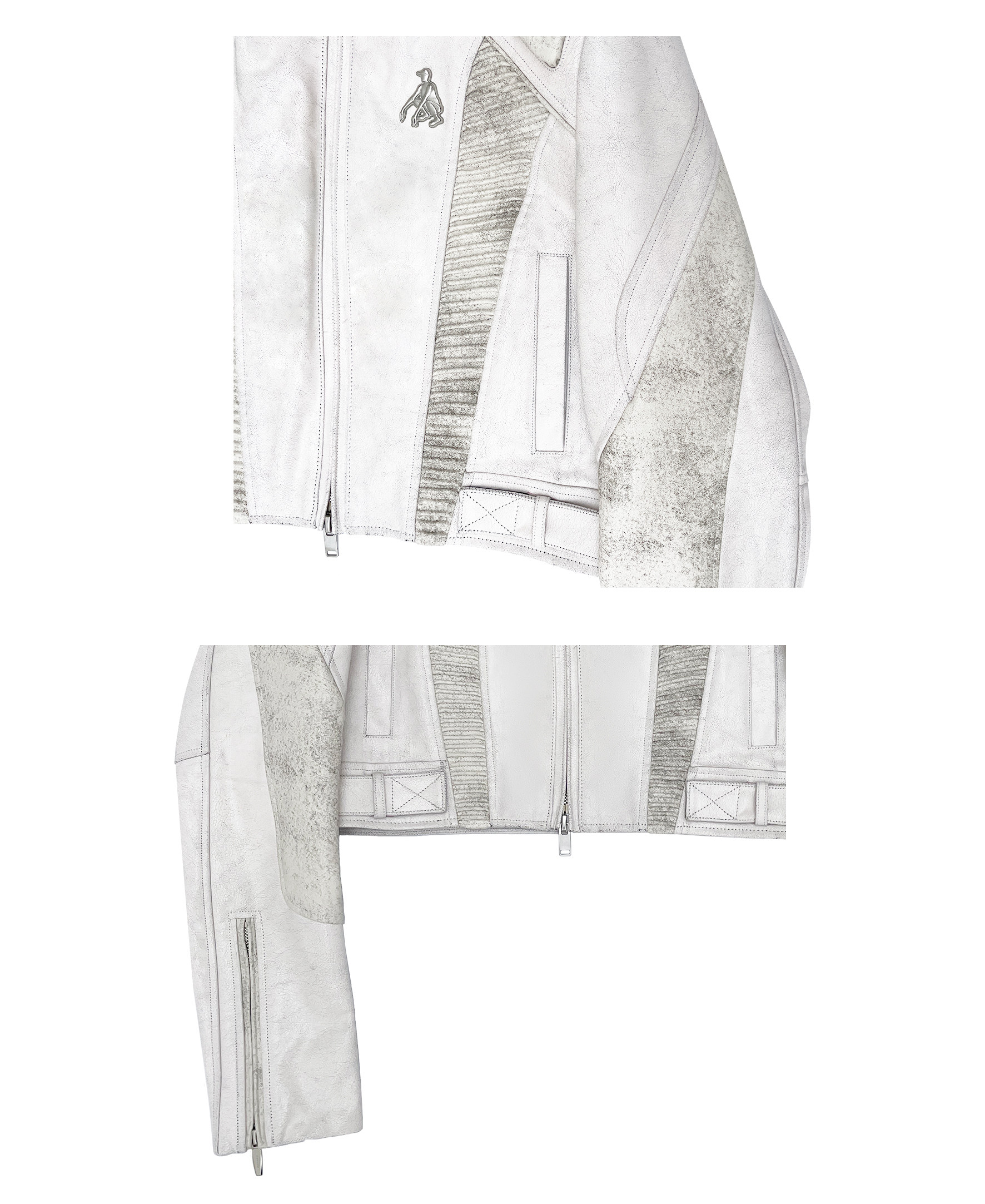 FACEON LAB Akira Cropped Biker Jacket