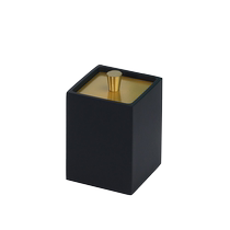 Nordic style light luxury high-end simple toothpick and floss box cotton swab storage box makeup cotton swab dust-proof storage jar for home use