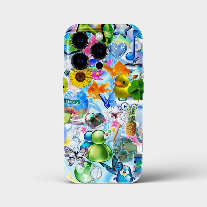 Y2K Millennium Style Patchwork Color Block Retro Niche Phone Case Suitable for Apple 16, OPPO Reno 14, Xiaomi 15, Huawei P70, Mate 60, Nova 13, Honor 300, Vivo, OnePlus, and iPhone 15