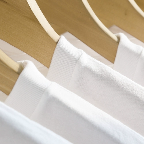 Белая хлопковая качественная базовая футболка с коротким рукавом, оверсайз