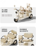 Children's Electric Motorcycle Tricycle Can Seat Adults, Boys and Girls, Baby Car, Kids Rechargeable Double-Person Remote Control Toy Car