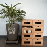 Гофрированная экологически чистая ящика для хранения коровьей бокс -бокс -бокс не сетка