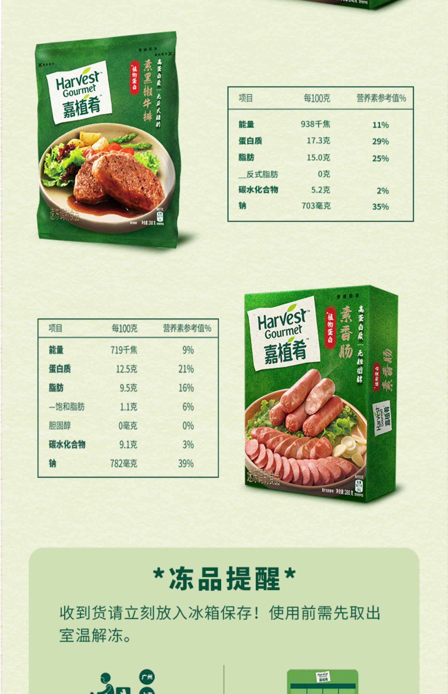 【庆怜同款】雀巢嘉植肴素食素肉组合装