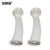 Ansery cattle anti-top device silicone horn protective cover for livestock cattle anti-top device horn protective cover with clamp