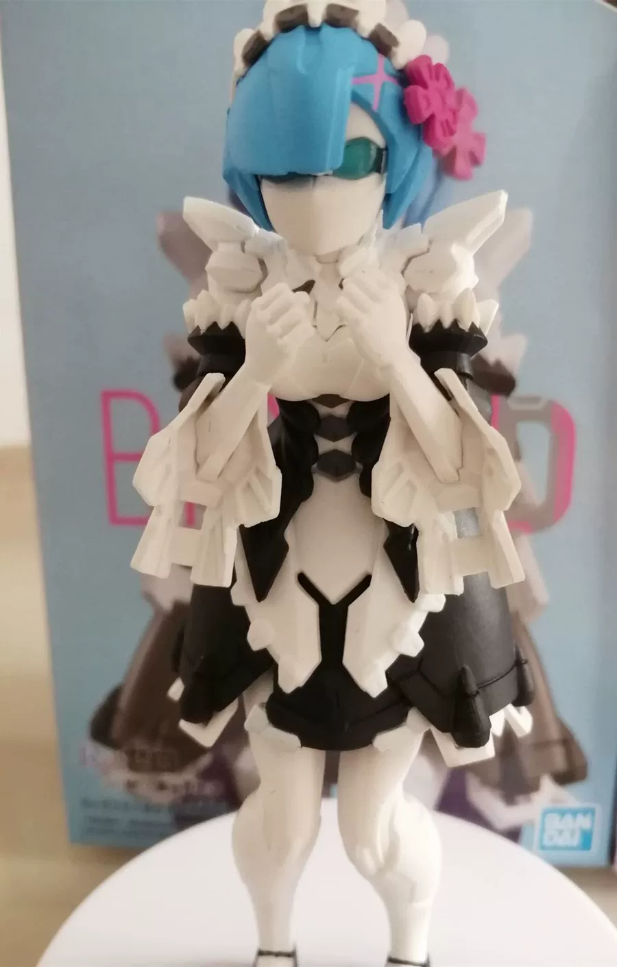 Фигурка (Bandai) Rem из Re:Zero в мех-стиле, заводская оригинальная, запечатанная