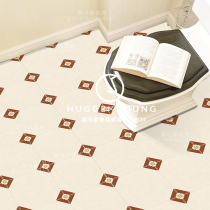 Guomajia French retro caramel color small tiles bed and breakfast restaurant tiles kitchen bathroom balcony garden floor tiles