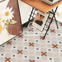 Guomajia Moroccan old style small tiles retro style tiles B&B restaurant non-slip matte mosaic floor tiles