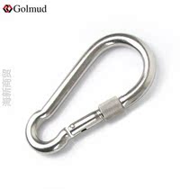 Main lock Mount Main Lock M10 Mountaineering Buckle Mountaineering Lock catch Golmud with lock rock climbing hook stainless steel accessory hanging buckle 2