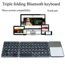Portable Bluetooth Folding Mini Keyboard Foldable BT Wirele