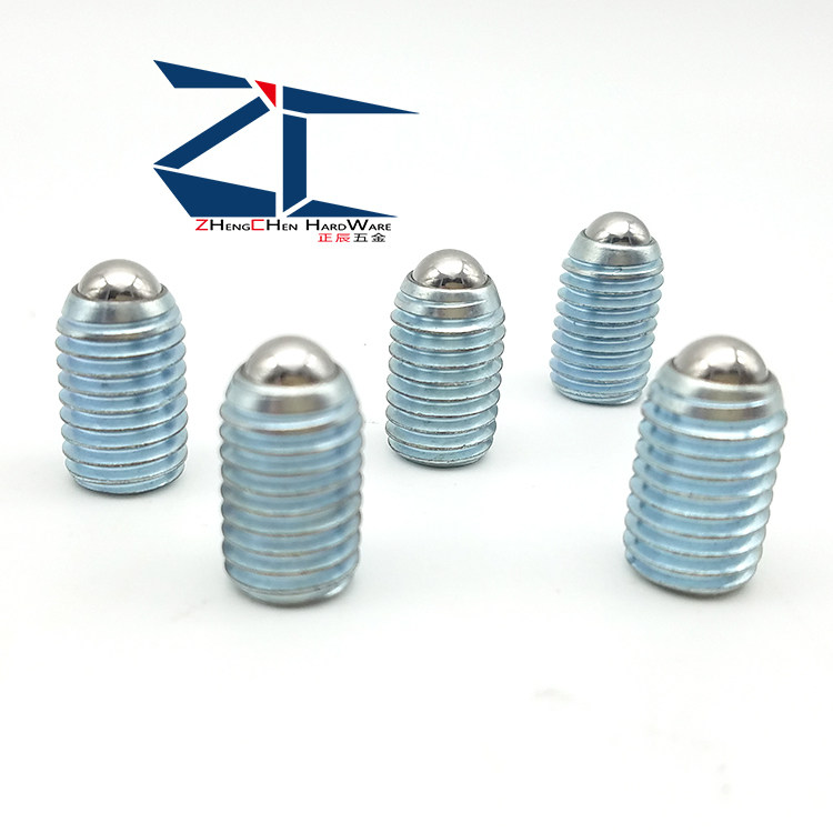 With threaded spring locking pin overweight load-type ball head plunger paparazzi screws BPQ3 4 5 6 8 10