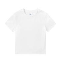 Круглая шея белая