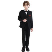 Childrens suit handsome British style flower girl dress boys small suit middle and older boys piano performance suit