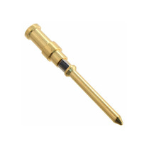 Harding harting heavy duty connector cold press pin 09150006123 gold plated 10A male pin 0 5