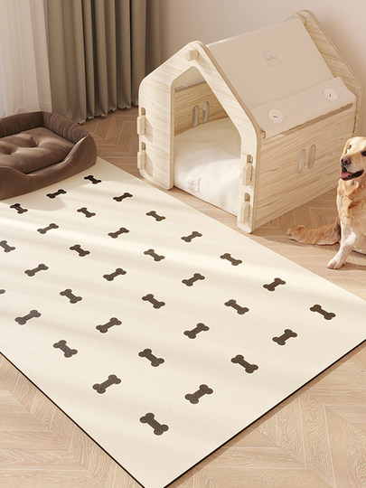 宠物地垫防水防滑可擦免洗pvc兔子狗窝狗笼专用垫子加厚狗狗地毯