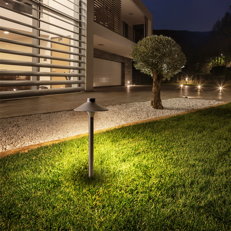 Garden lamp community villa garden lawn lamp simple modern household buried lamp outdoor waterproof grass buried lamp