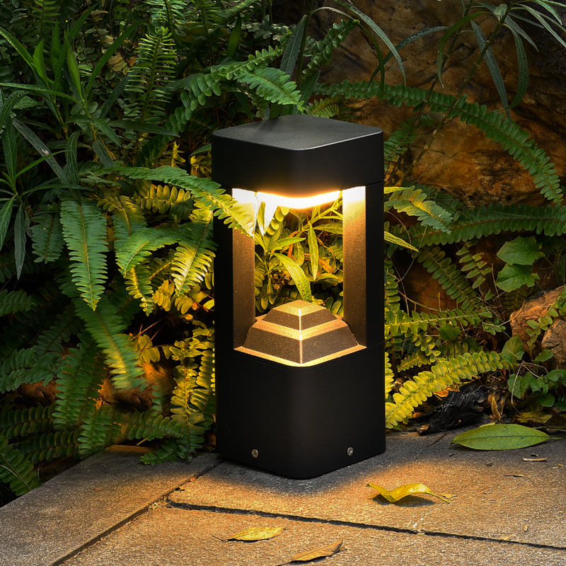 Outdoor Solar Patio Grass Terrace Lamp Modern Minima LED Waterproof Garden Villa Road Meadow Landscape Buried Light