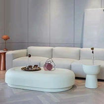 Glass GRP furniture Silent Wind Medieval Designer Ins Retro Folk recommended side Several-like board Soap Tea Table