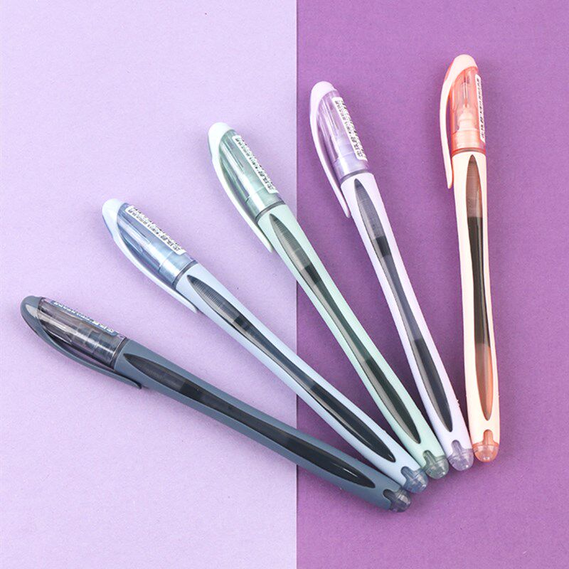 Point stone self-control ink ballpoint pen 0 5 student quick-drying exam black pen carbon ball-pointing gentleman DS-907 neutral pen