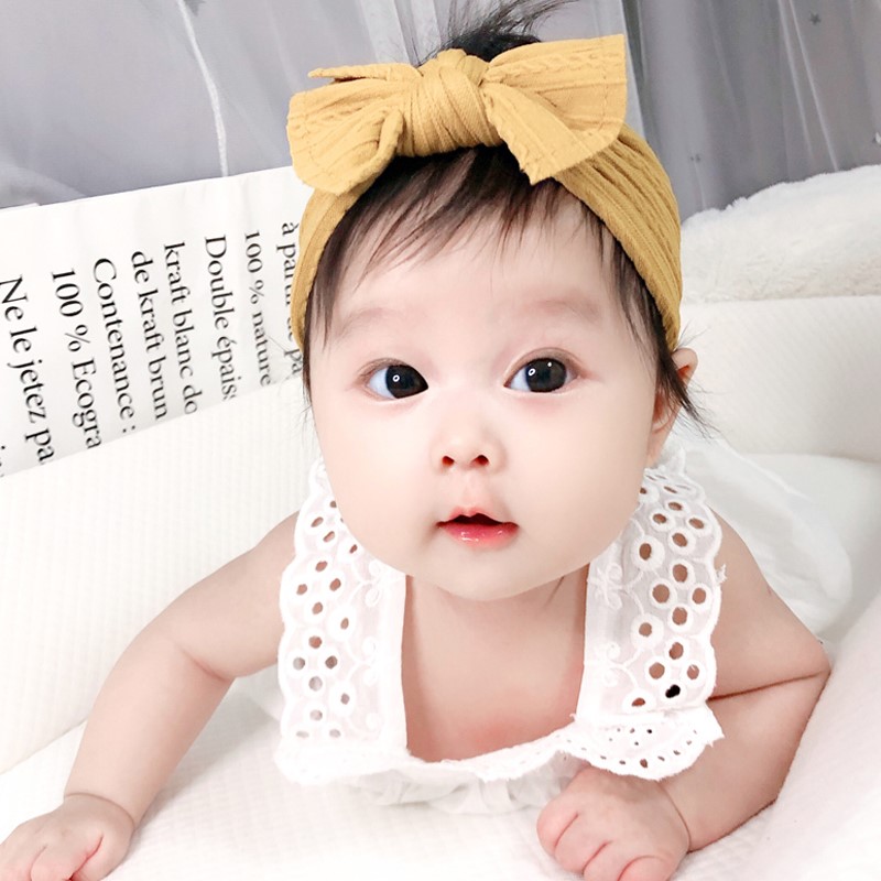 Baby head hairband net infrared burst new baby female treasure braised door headdress ins2021 new