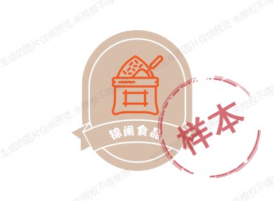 锦阑食品的LOGO