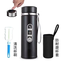 Интеллектуальная крышка, показывающая 1000 мл рукава черной чашки, доставляется быстро