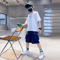 Discount Bambala bala summer childrens clothing boys short-sleeved 2022 new childrens cotton half-sleeved T-shirt