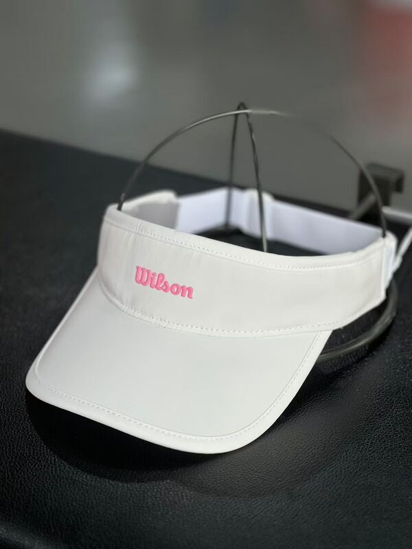 Wilson Official 2026 New Model Unisex Detachable Adjustable Sweat-Absorbing Tennis Sports Visor Cap