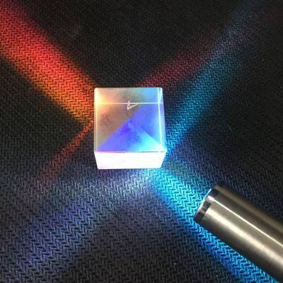 Hot-selling light cube color combination prism three prism super large six-sided light pendant optical glass science experiment