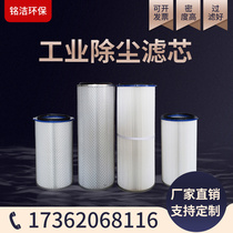 Industrial six-ear quick removal dust filter cartridge powder dust collector sand blasting shot blasting machine electrostatic spraying powder spraying plastic filter element