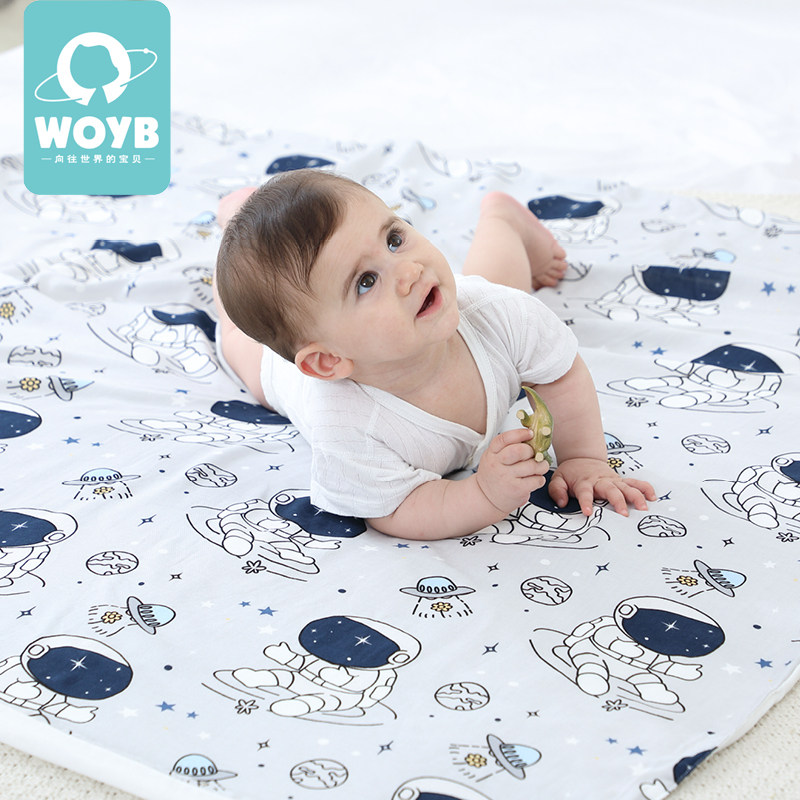 woyb Baby blanket Baby big towel Swaddling gauze towel Baby blanket 2pcs