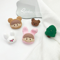 Car perfume aromatherapy cute cartoon car air outlet decoration fragrance car interior accessories accessories ins Net red female