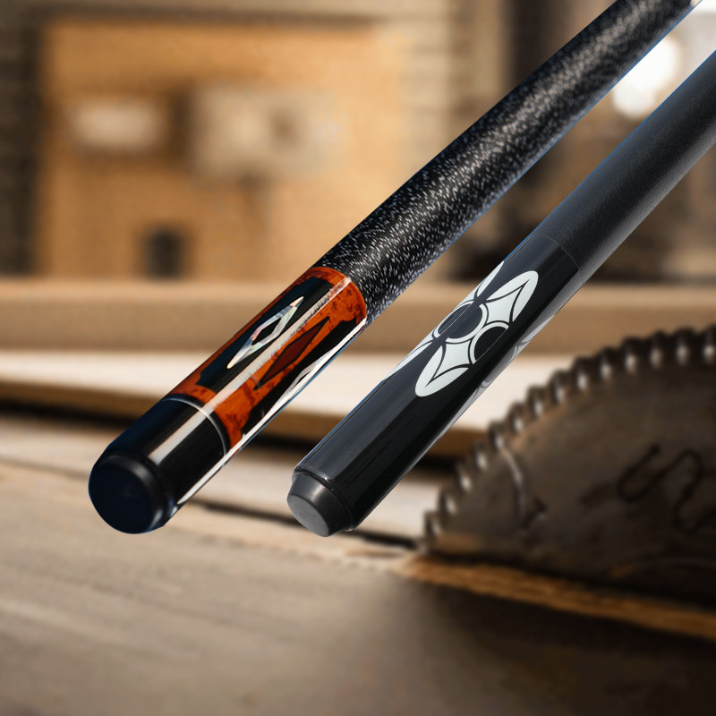 Standard fancy 9-ball three-section billiard cue American black 8 billiard cue two-section maple birch slock cue