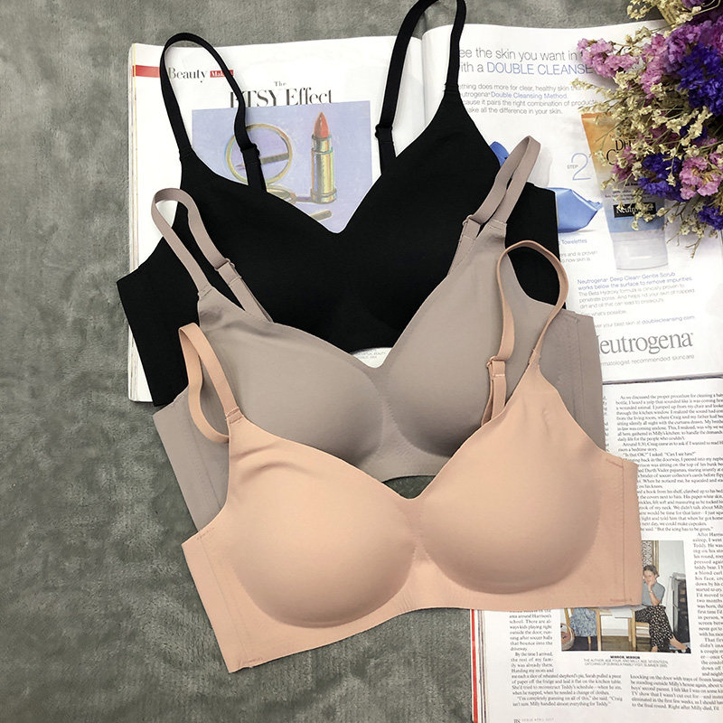 Diane Fen-indecent latex breast pad breathable soft lady without steel ring soft cozy underwear